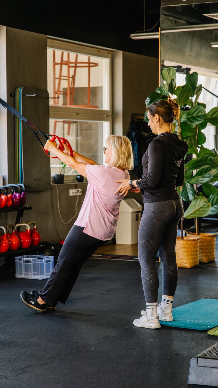 Trening personalny w studiu Gorismove